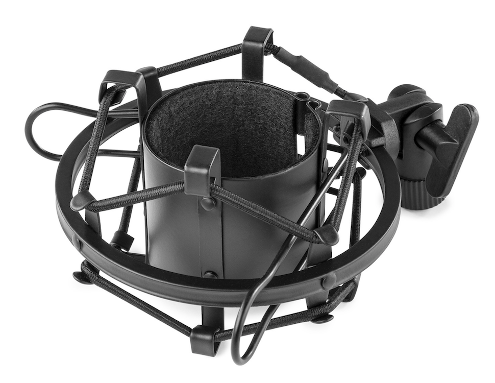 VONYX CMS400 Studio Set Kondensator Mikrofon inkl. Tisch-Mikrofonarm und Kabel