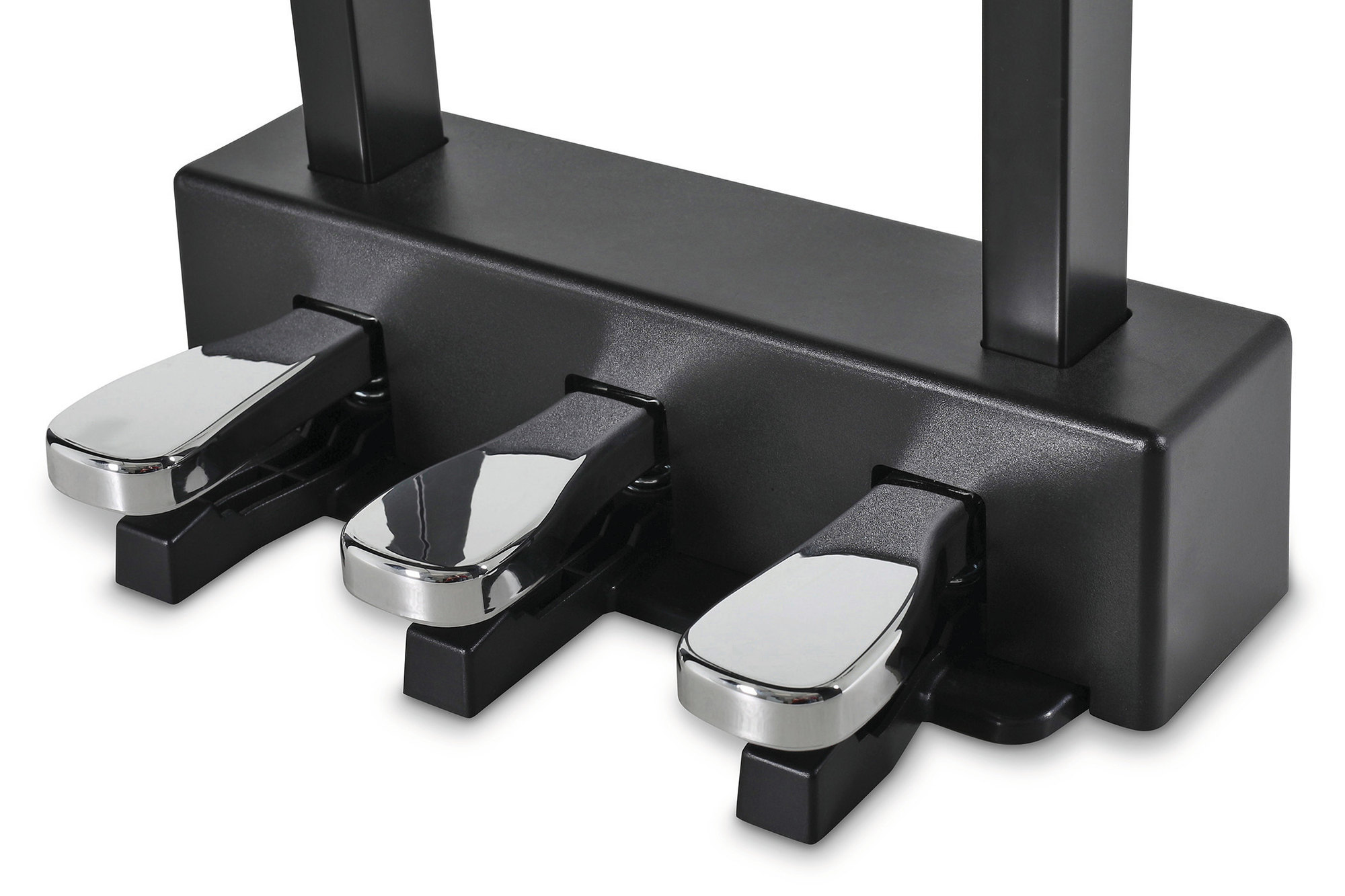 GEWA Stand and Pedal for PP-3 Piano schwarz matt