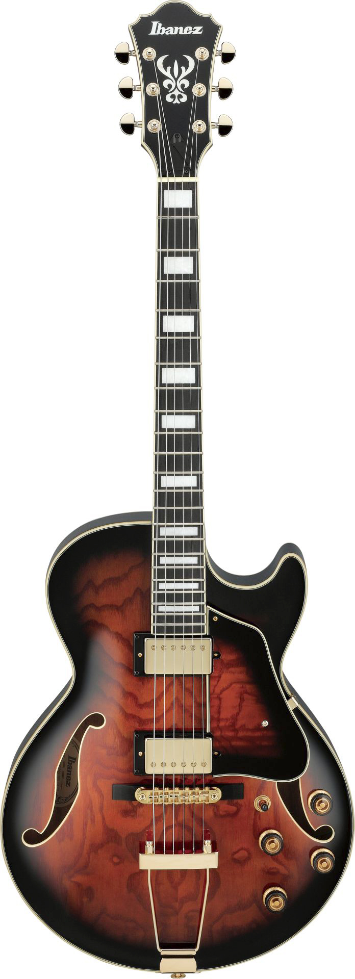 IBANEZ AG95QA Artcore Expressionist Hollowbody Gitarre - Desert Brown Sunburst