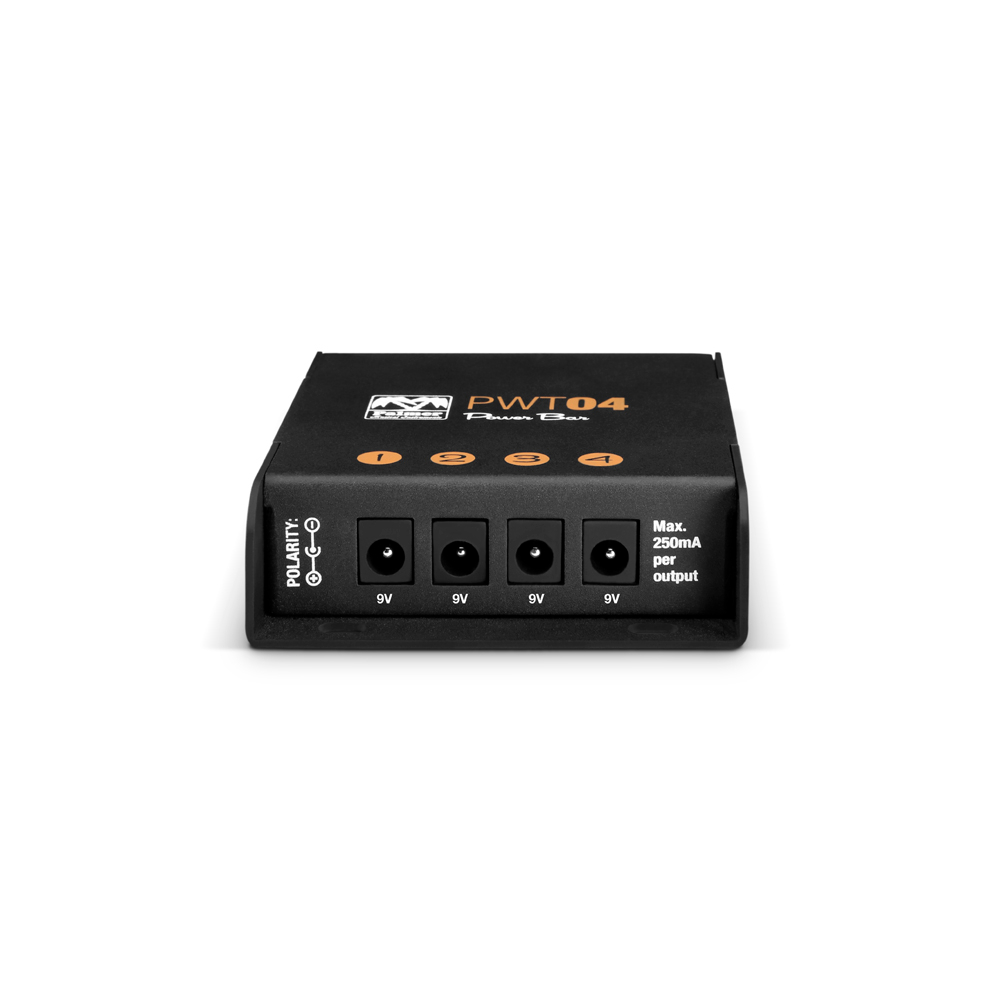 PALMER PWT04 Universal Pedalboard Netzteil mit 4 Ausgängen