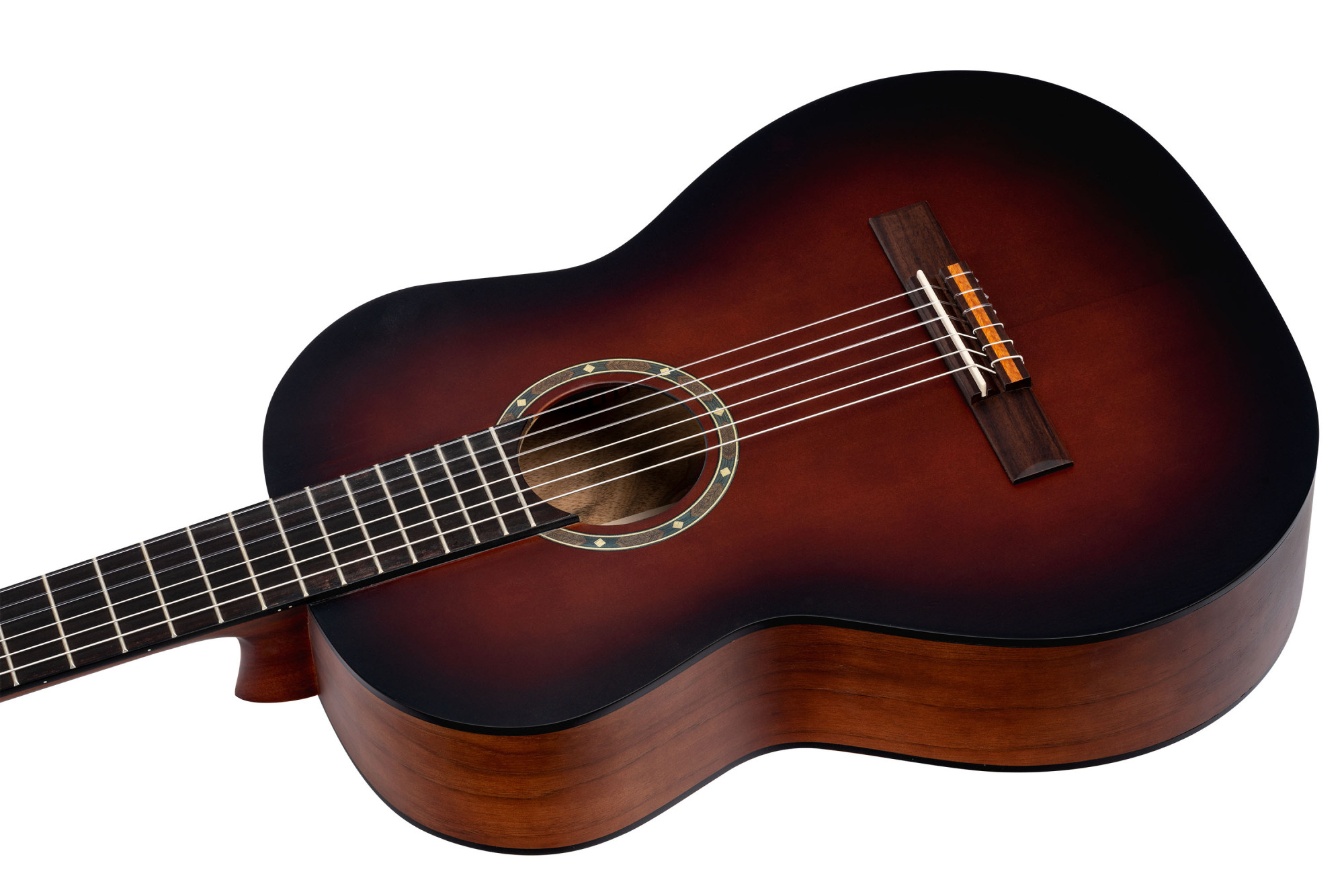 ORTEGA Family Series Pro Akustikgitarre 6 String - Bourban Fade Open Pore Finish