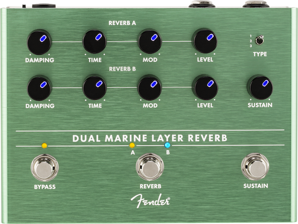 FENDER Dual Marine Layer Reverb Effektgeräte