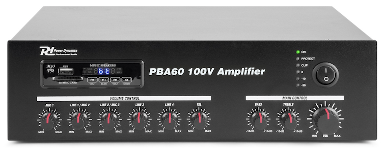 POWER DYNAMICS PBA60 100V Verstärker 60W
