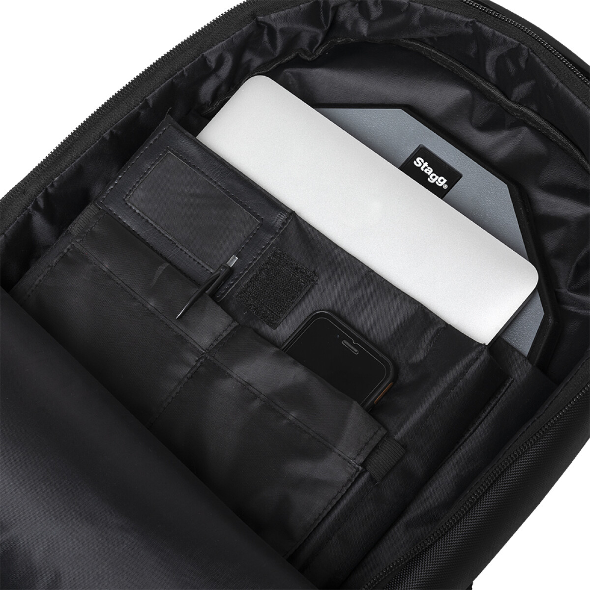 STAGG DSBACKPACK Drumstick Backpack mit abnehmbaren Stickbag