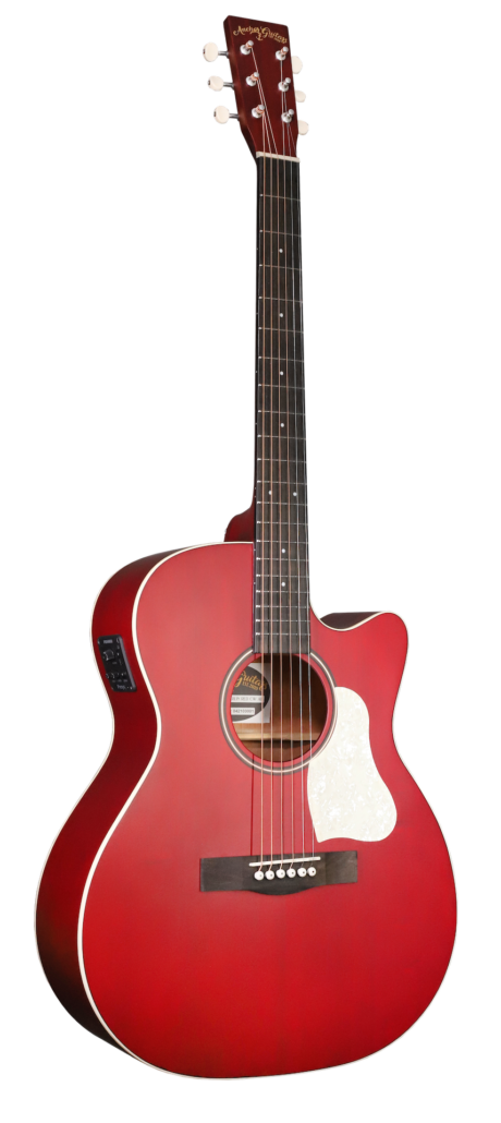 ANCHOR GUITARS Berlin Red CW AE - C-STOCK - MANGELHAFT
