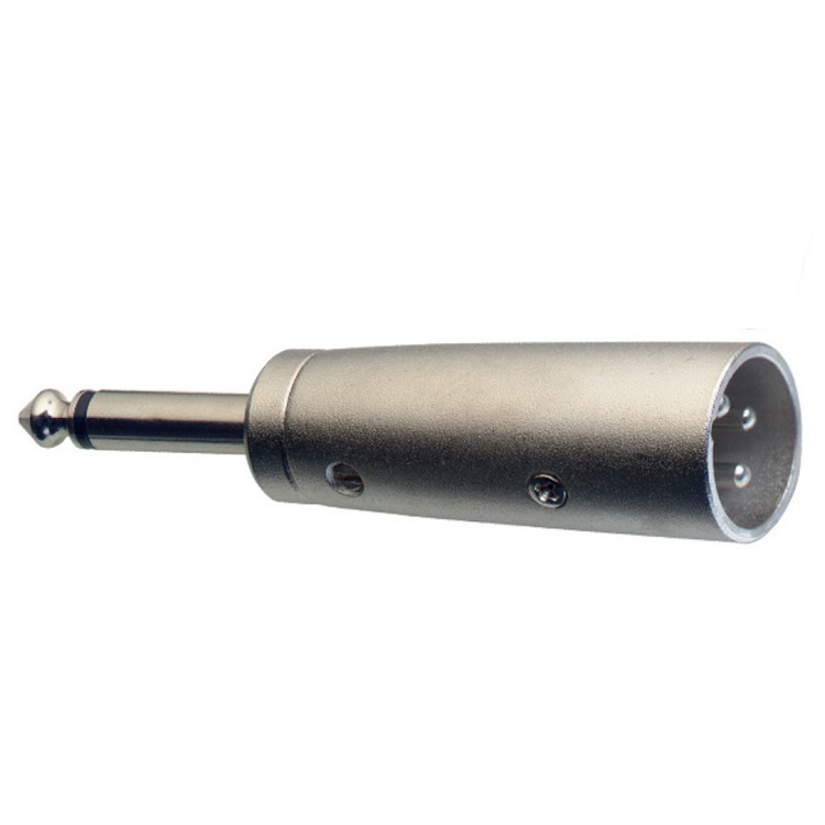 STAGG Adapter XLR Male / 6,3 Klinke Male Mono AC-XMPMH