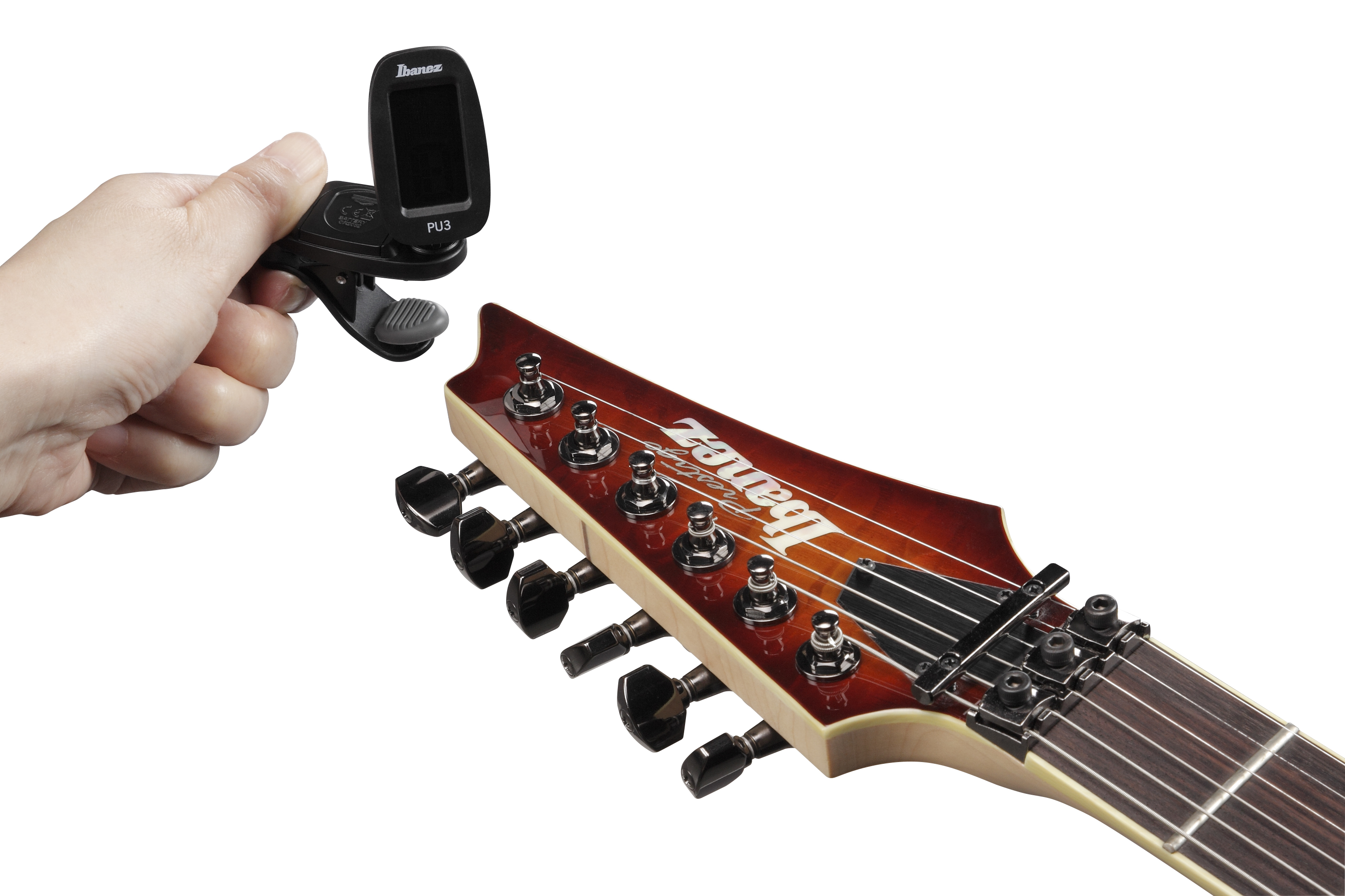 IBANEZ PU3-BK Clip Tuner Schwarz