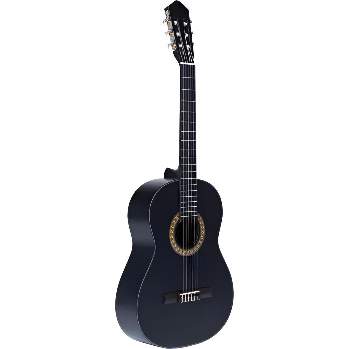 SANTANA CL-18-MBK 4/4 Konzertgitarre Matt Schwarz