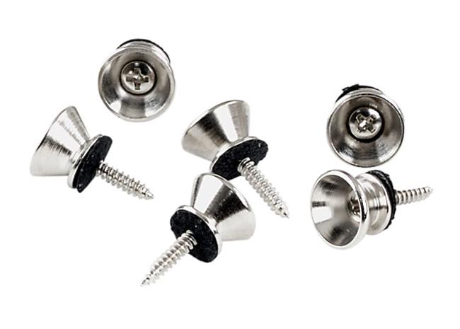 GEWA Strap Button - Gurtknopf Nickel - Stückpreis