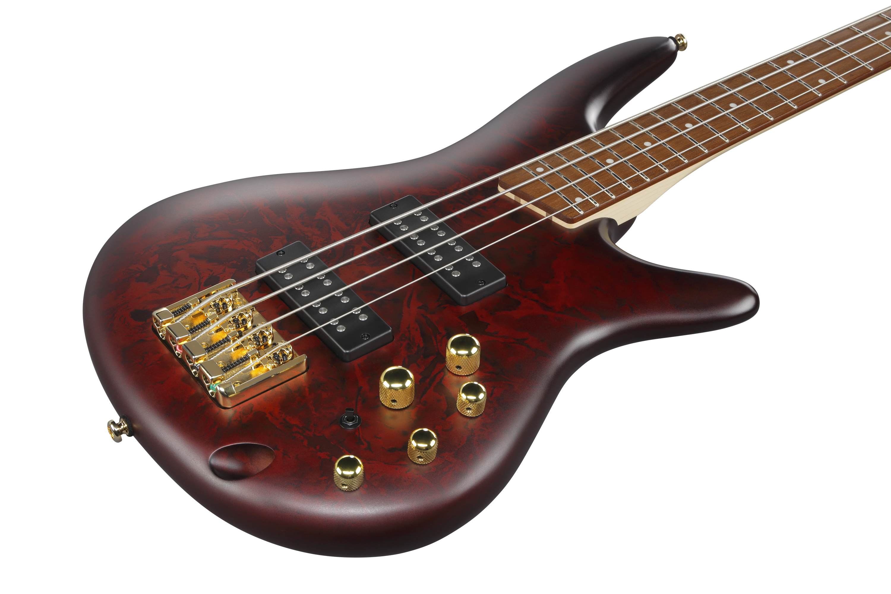 IBANEZ SR E-Bass 4-String - Wine Red Frozen Matte