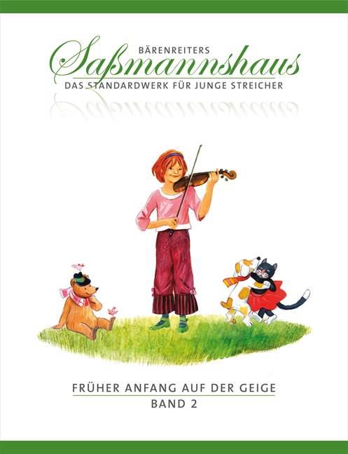 NOTEN Sassmannshaus Früher Anfang auf der Geige Band 2 BA9672
