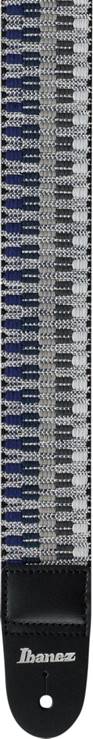 IBANEZ GSB50-C3 Gitarrengurt Braided Blue/Gray