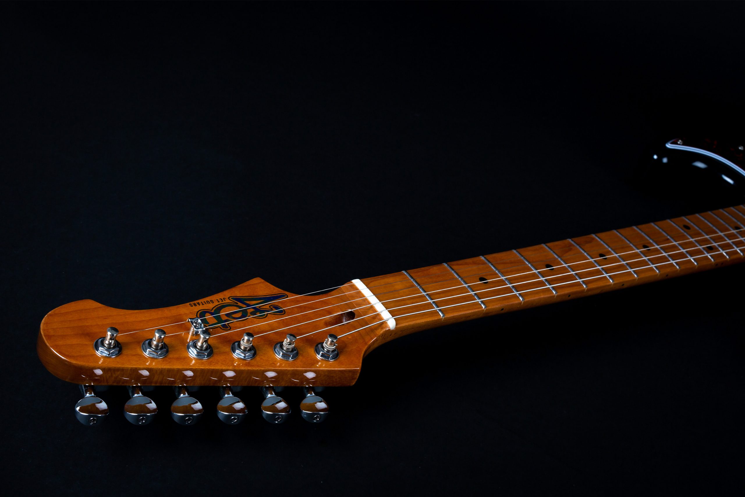 JET Guitars JS300 BK Black E-Gitarre