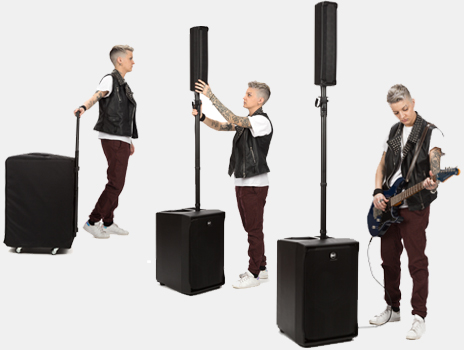 RCF EVOX JMIX8 PA-System mit integriertem Digitalmixer