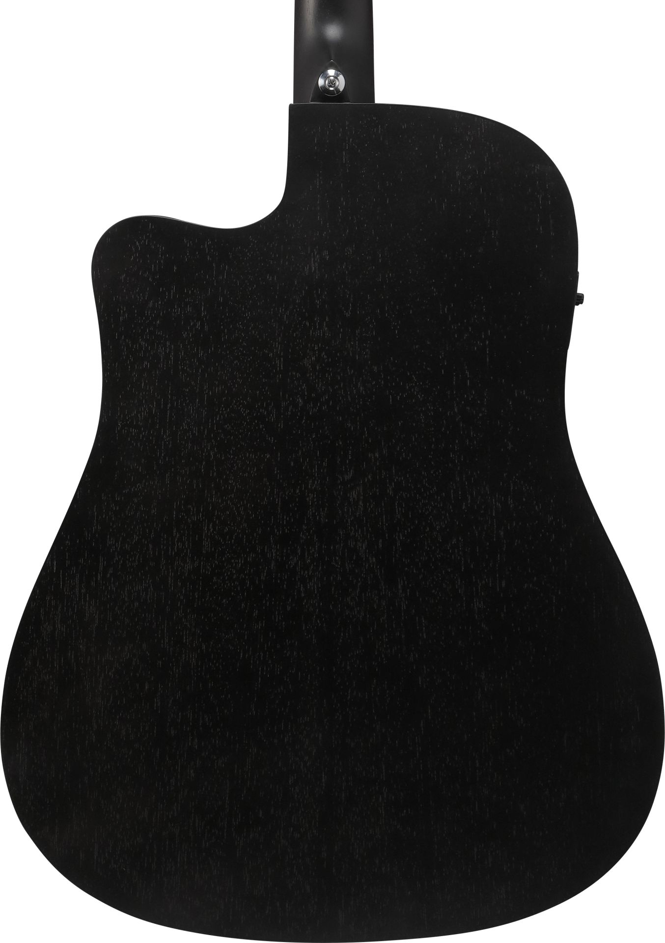 IBANEZ V44CE-WK Weathered Black Open Pore Dreadnought Westerngitarre