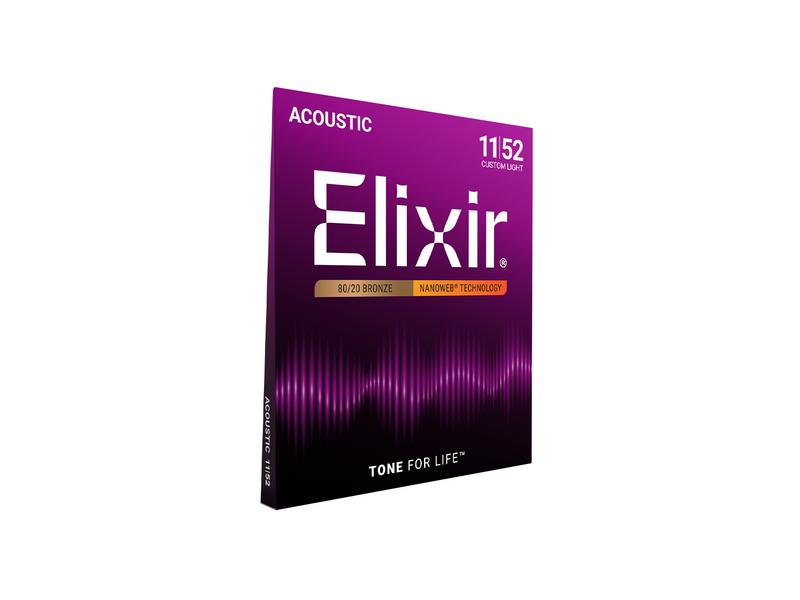ELIXIR Westerngitarrensatien 80/20 Bronze 11- 52   E11027