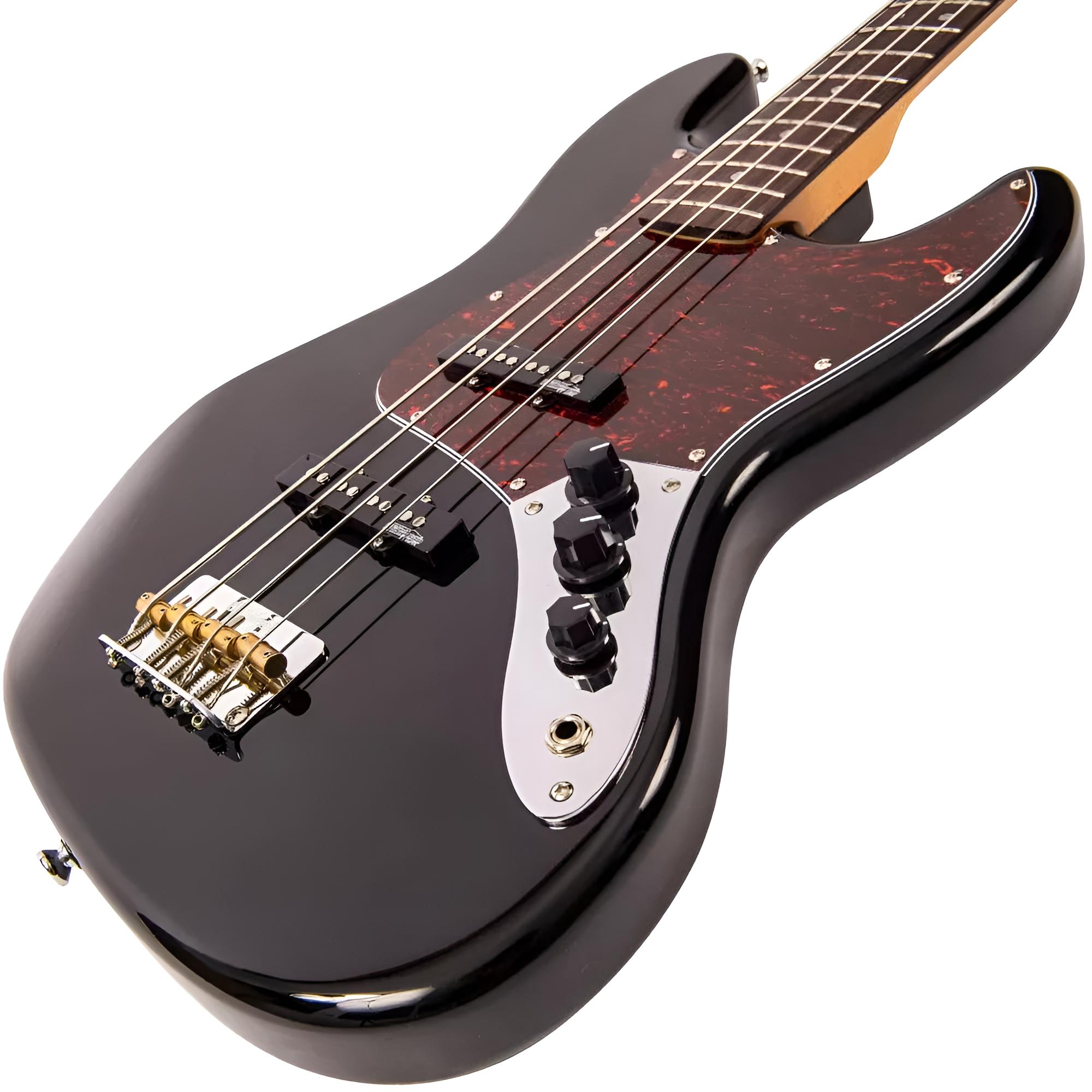 VINTAGE Reissued Bass VJ74BLK
