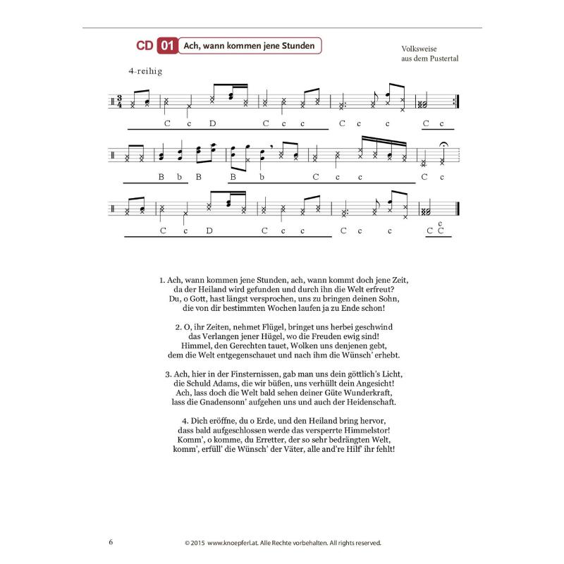 NOTEN Durch die Advent und Weihnachtszeit AW1024
