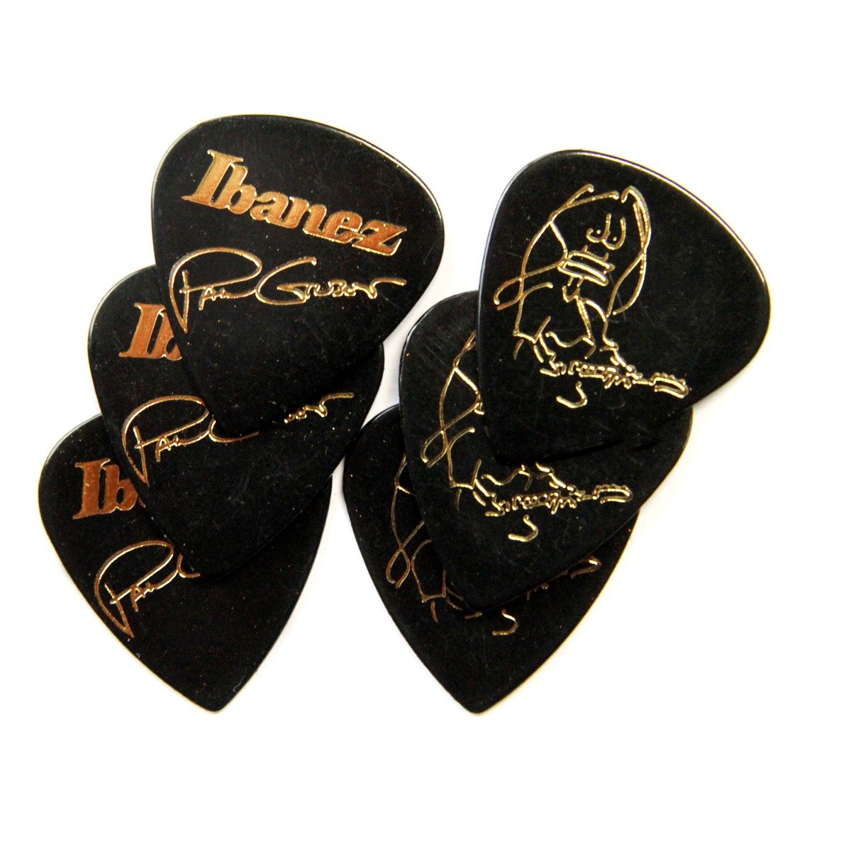 IBANEZ Pick / Plektrum Paul Gilbert B1000PG-BK 6 Pack