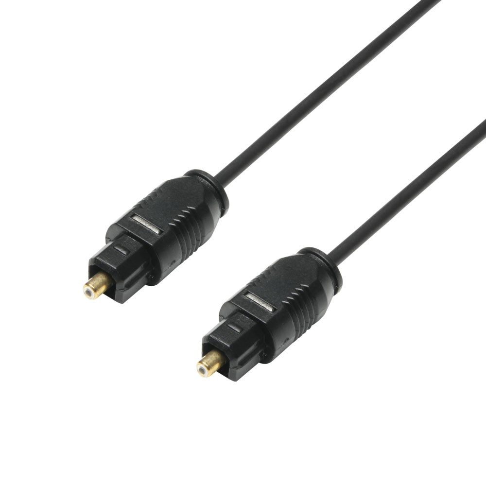 ADAM HALL K3 DTOS 4M 0100 - Audiokabel Toslink auf Toslink 4,0 mm Ø 1,0 m K3DTOS4M0100