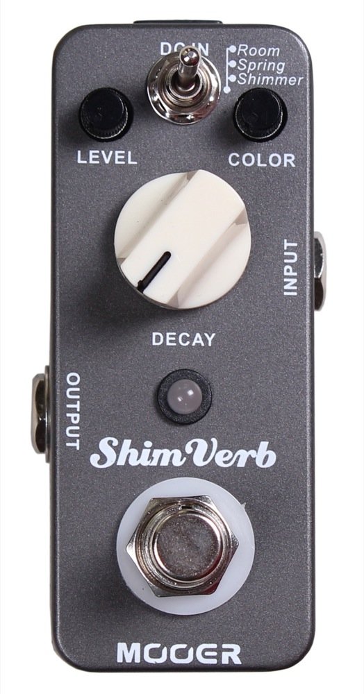 MOOER MRV 1 Shim Verb Digital Reverb Pedal
