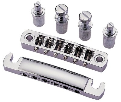 PARTSLAND Ton-O-Matic Steg E-Gitarre verchromt 547784