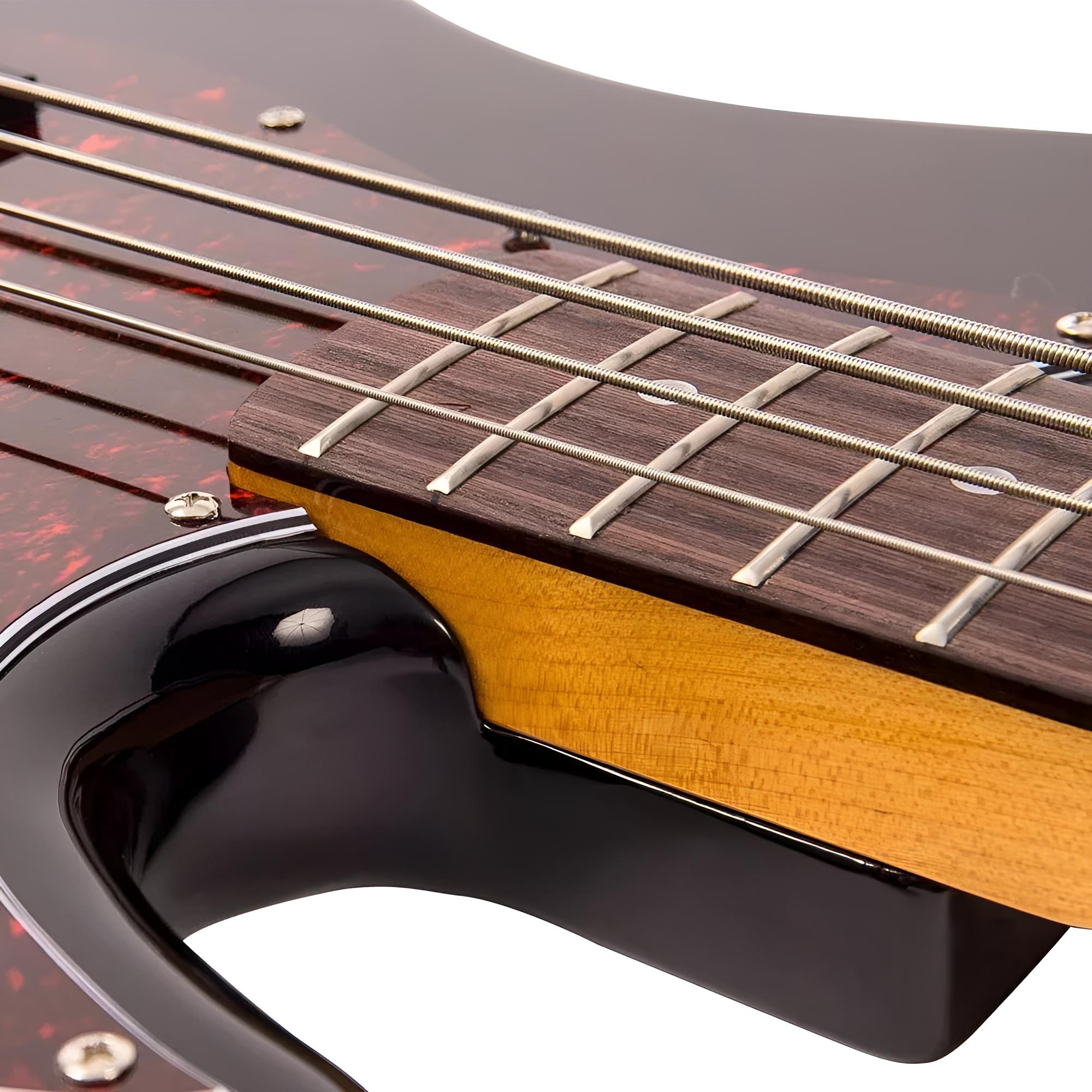 VINTAGE Reissued Bass VJ74BLK