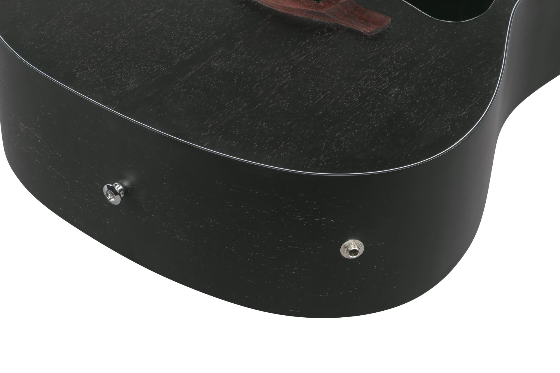 IBANEZ V44CE-WK Weathered Black Open Pore Dreadnought Westerngitarre