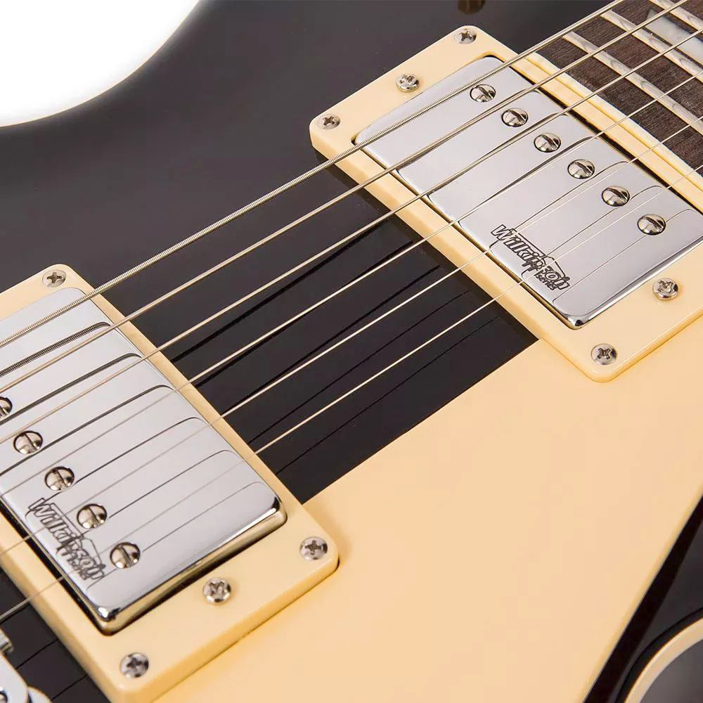 VINTAGE Reissued V100BLK LP-Model E-Gitarre