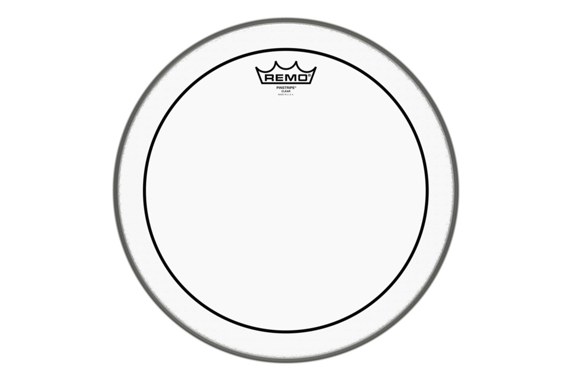 REMO PS-0318-00 Schlagzeugfell Pinstripe Transparent 18"