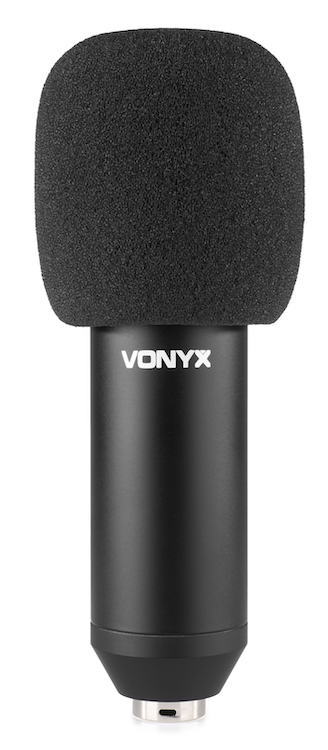 VONYX CMS400 Studio Set Kondensator Mikrofon inkl. Tisch-Mikrofonarm und Kabel