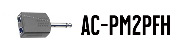 STAGG 2 Male Jack/Dual Fem Jack Adapt AC-PM2PFH