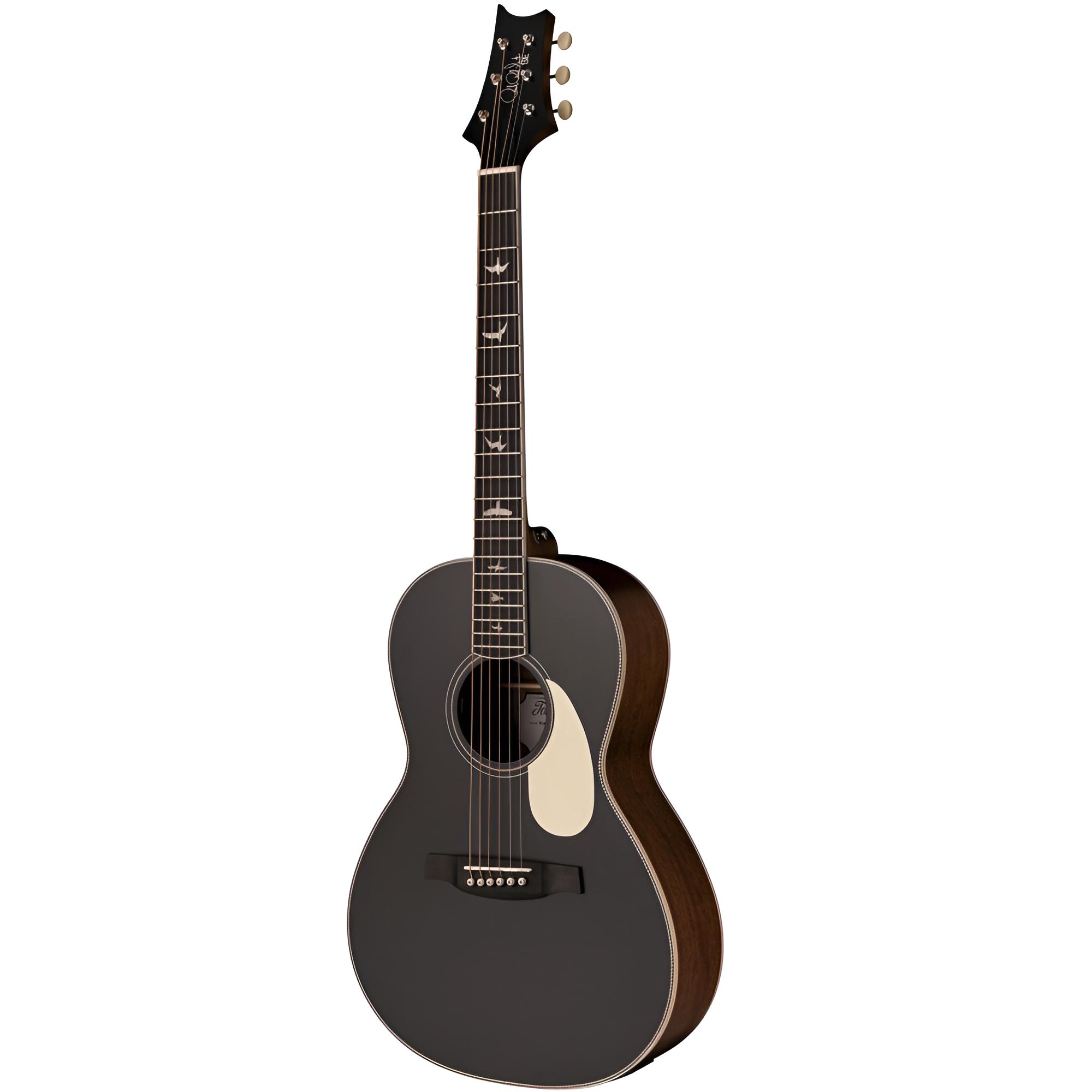 PRS SE P20E Tonare Parlor Black Satin Top Westerngitarre mit Tonabnehmer