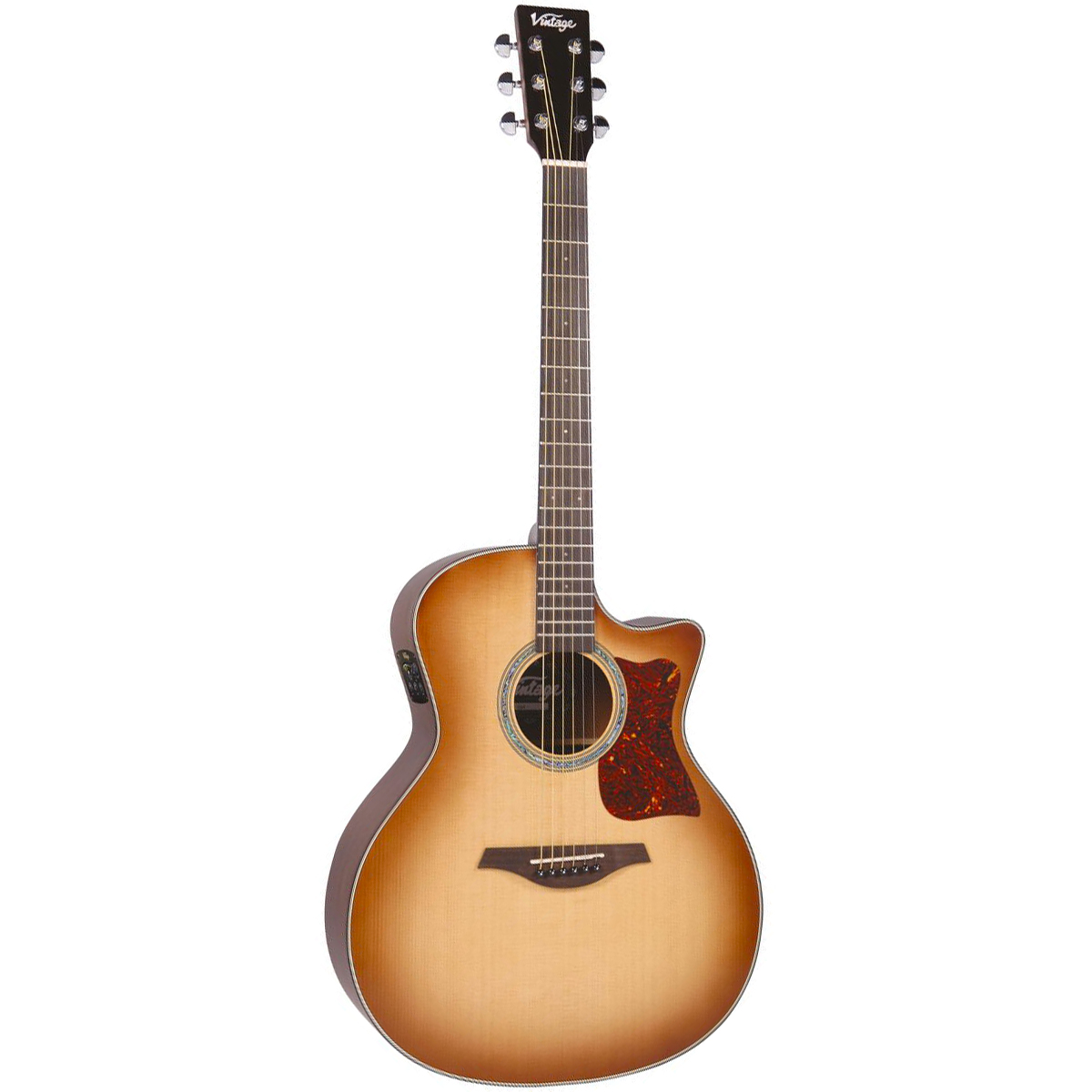Vintage VGA990SB Sunburst Westerngitarre
