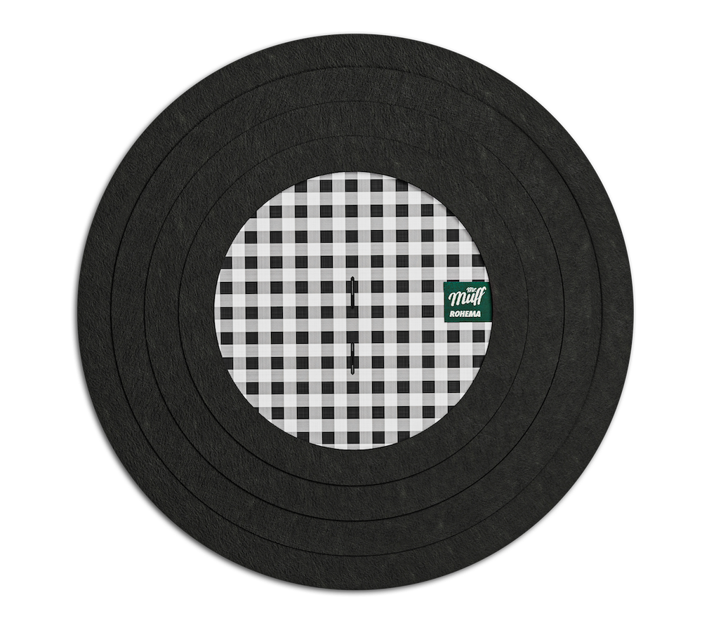 ROHEMA Mr. Muff - Muffin 13" - Schlagzeug Dämpfungsring für Vintage Sound 618138