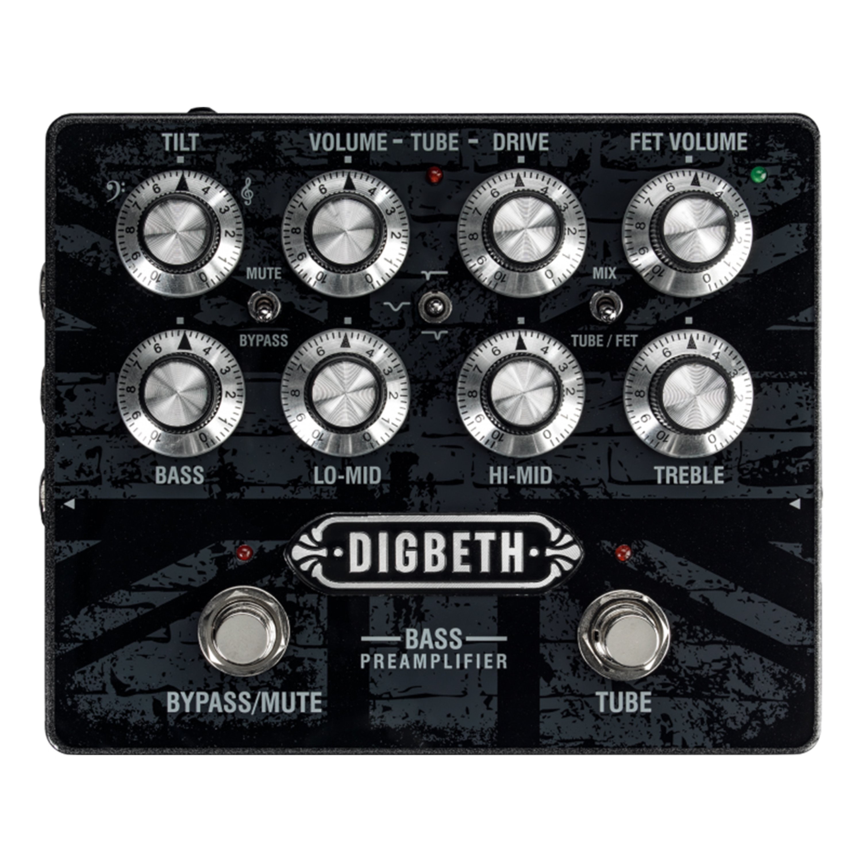 Laney DB-PRE DIGBETH Series Bassgitarren Vorverstärker Pedal