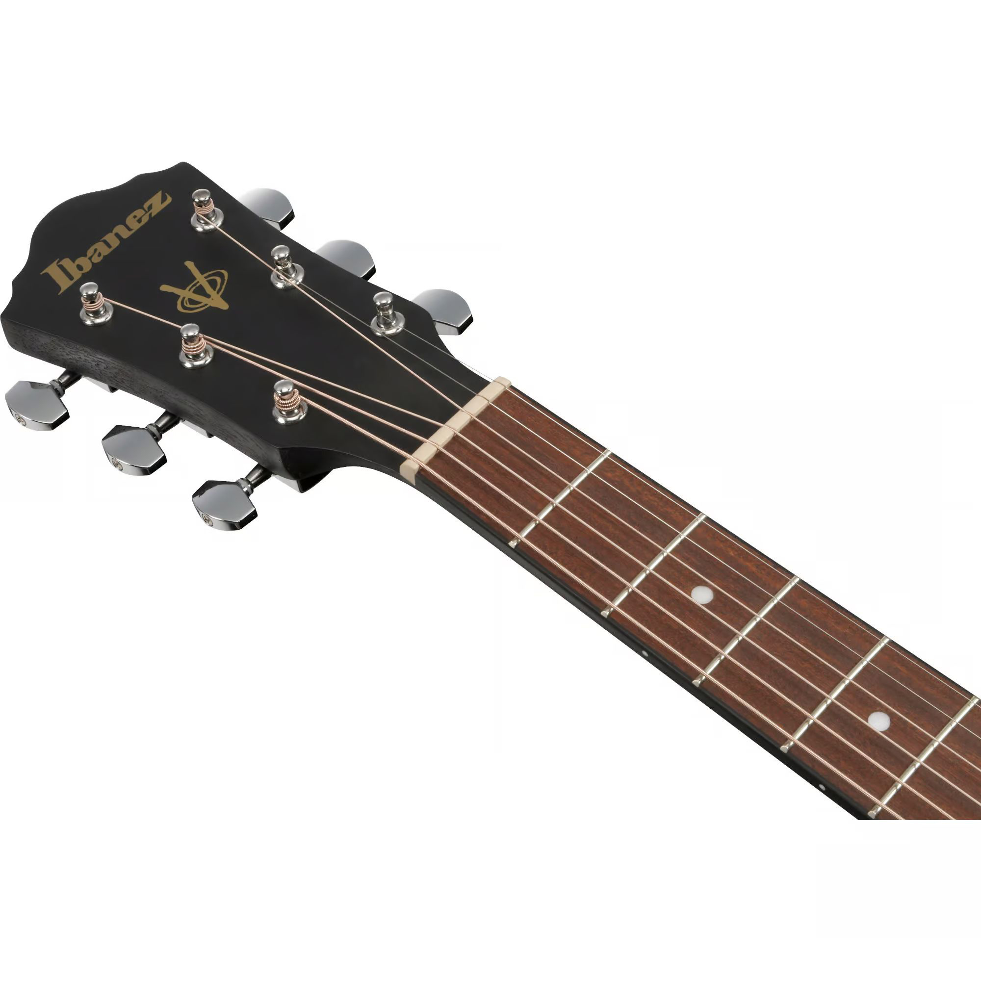 IBANEZ VC44CE-WK Weathered Black Open Pore Grand Concert Westerngitarre