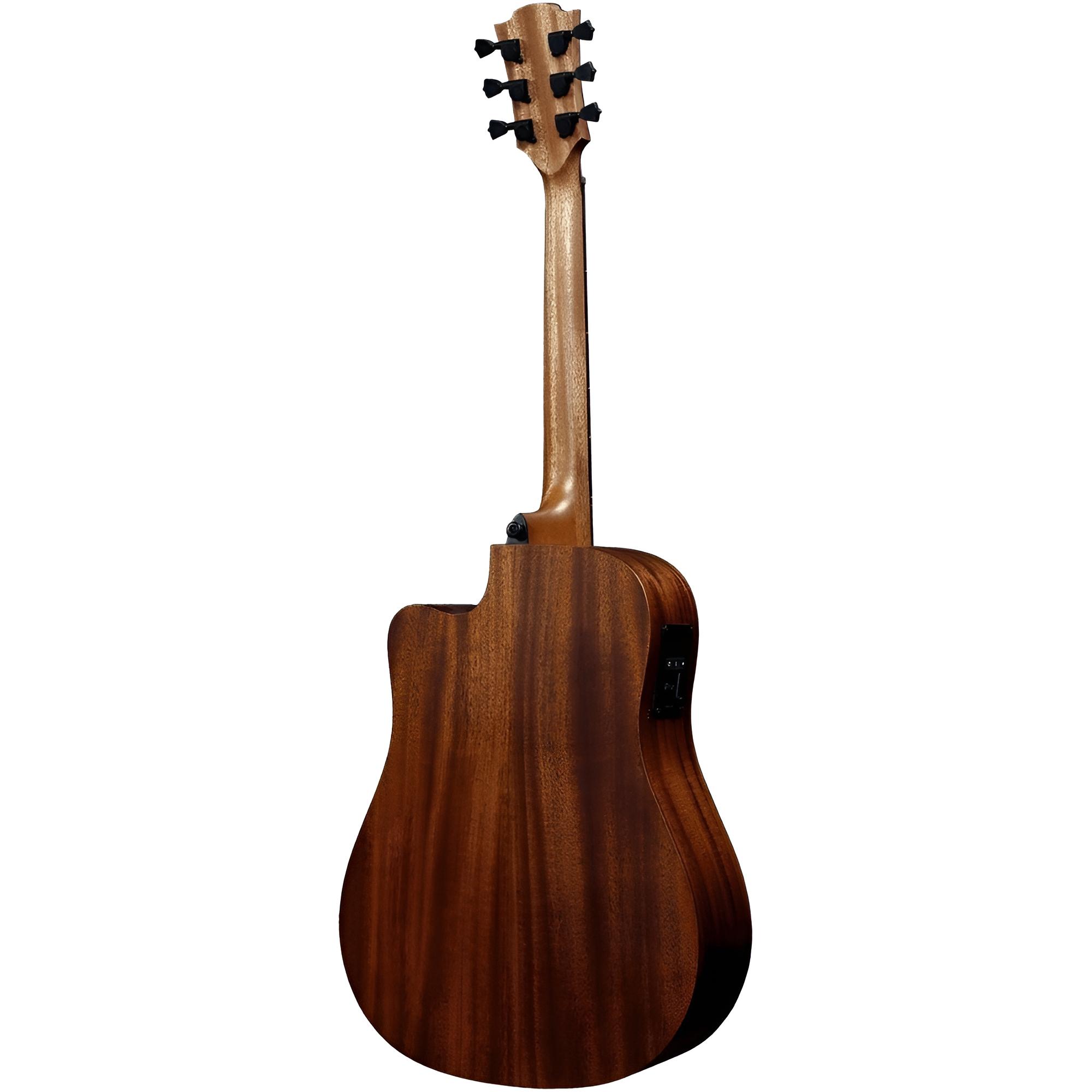 LAG Tramontane THV10DCE Hyvibe 10 Dreadnought Westerngitarre mit Cutaway und Pickup