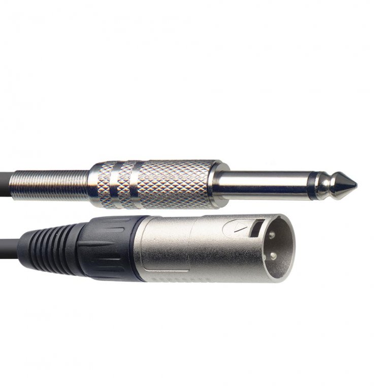 STAGG SAC3PXM DL Audiokabel XLR - 6,3 mm Klinke 3 m
