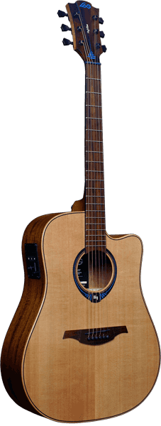 LAG THV10DCE Westerngitarre, Tramontane Hyvibe 10, Dreadnought, Pickup