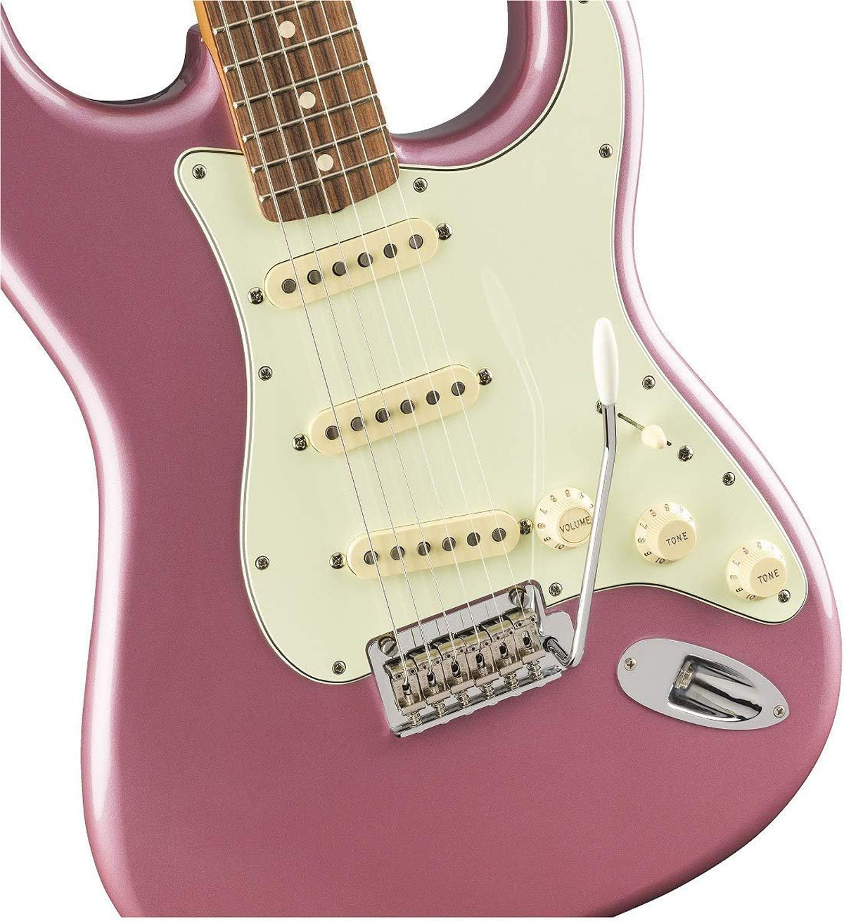 FENDER Vintera® '60s Stratocaster® Modified, Pau Ferro Fingerboard, Burgundy Mist Metallic