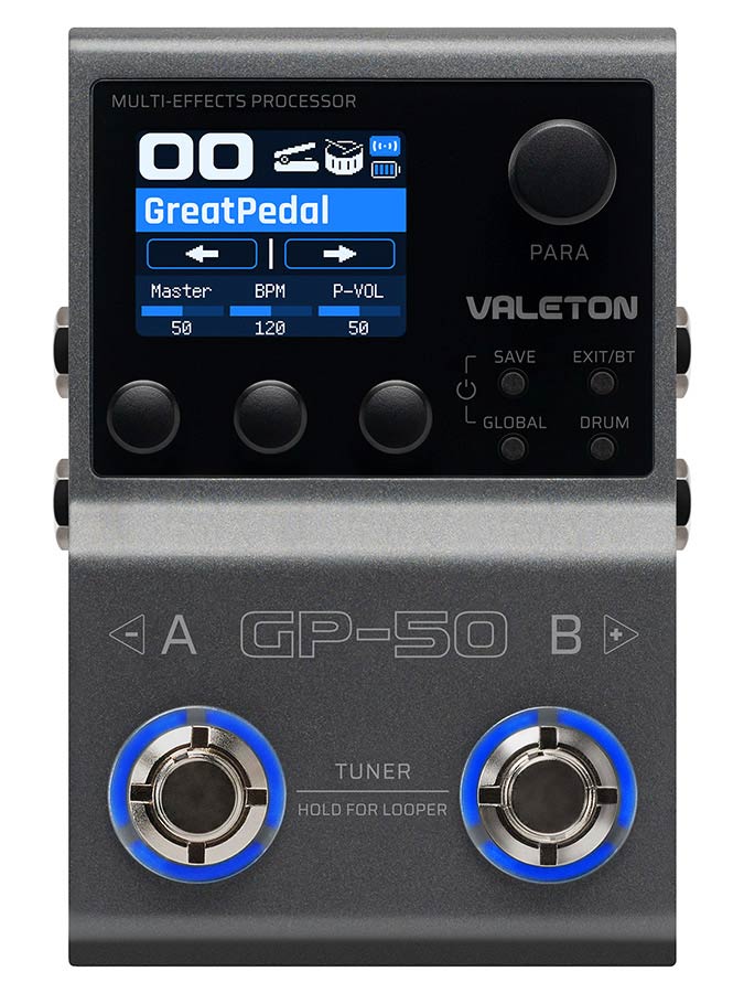 VALETON GP-50 Multi-Effektgerät für E-Gitarre