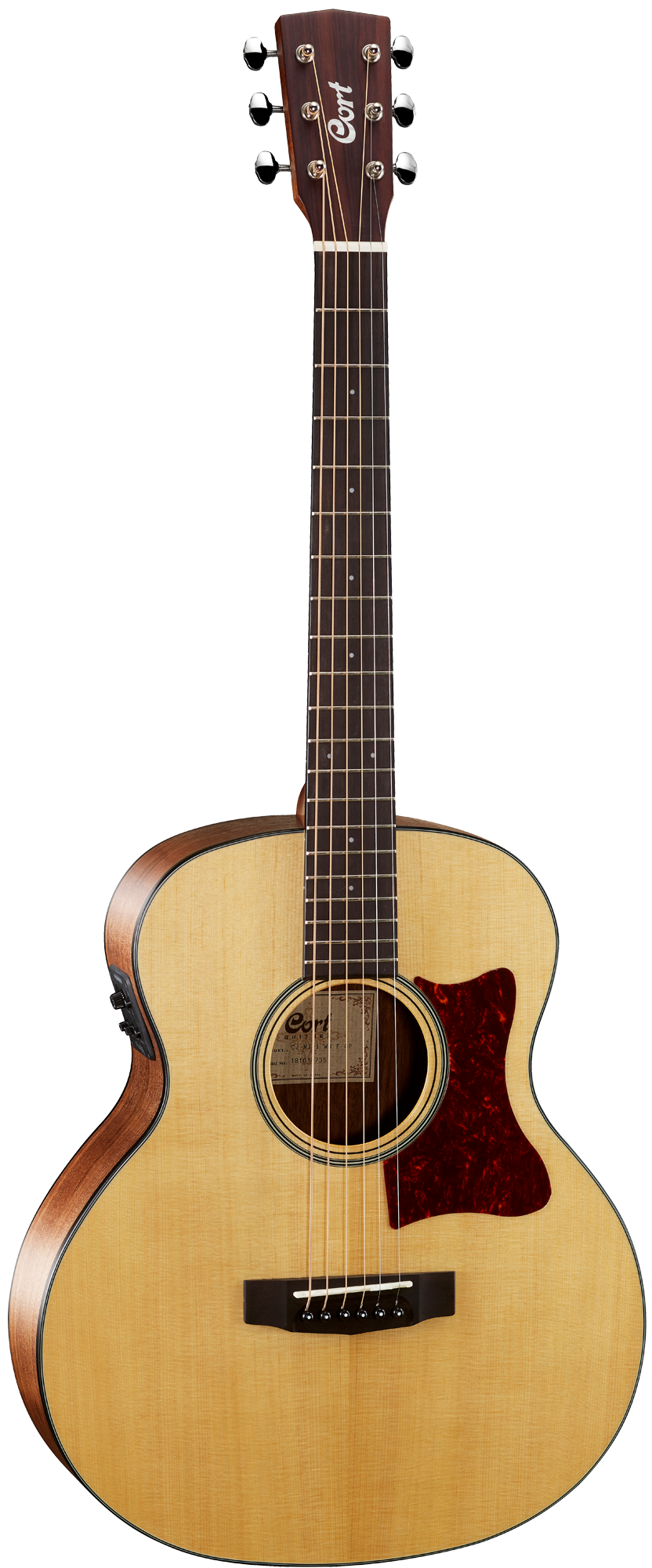 CORT Westerngitarre, Little CJ, Open Pore, Preamp, Tasche