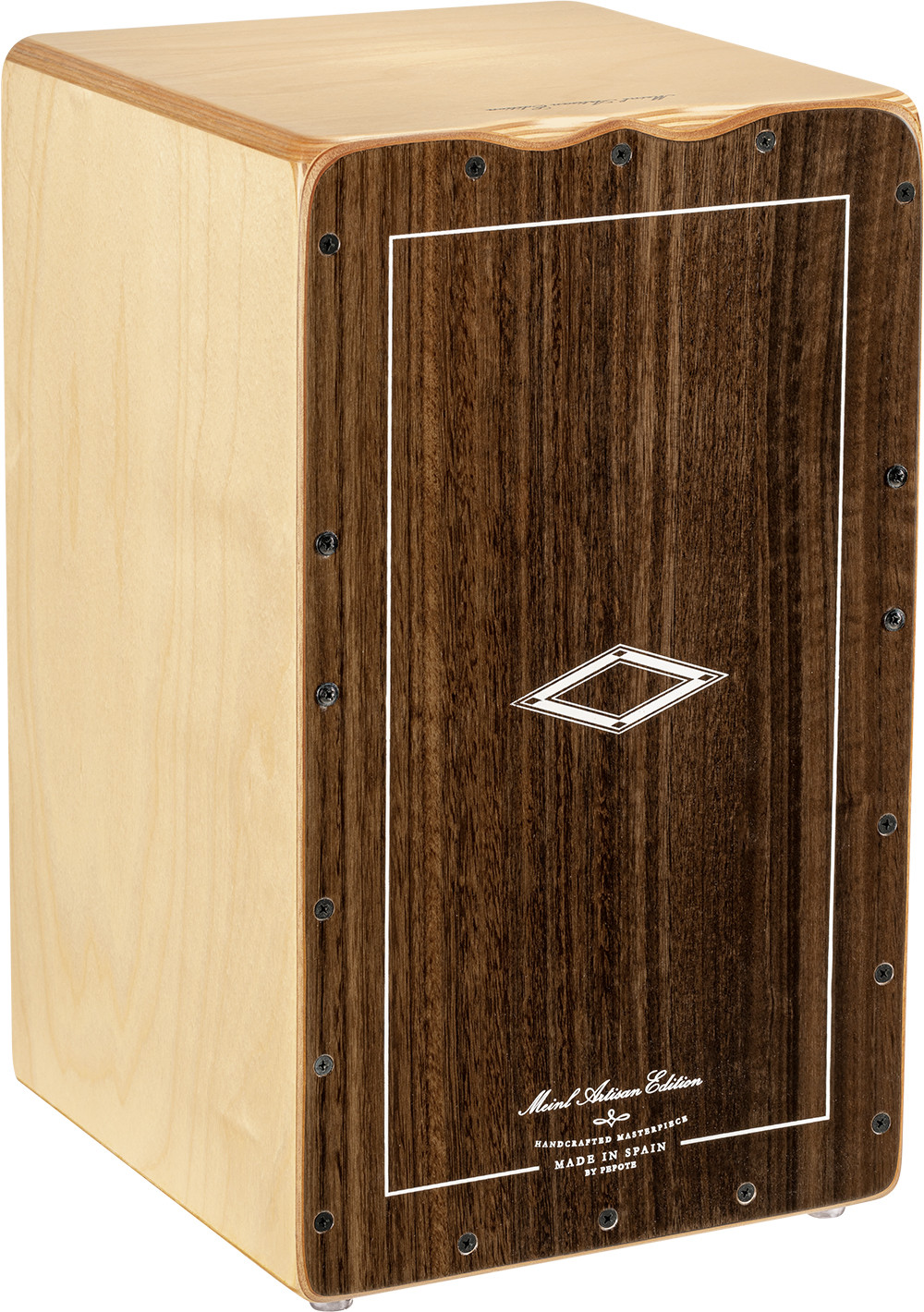 MEINL Percussion Artisan Edition Cajon Tango Line - Brown Eucalyptus