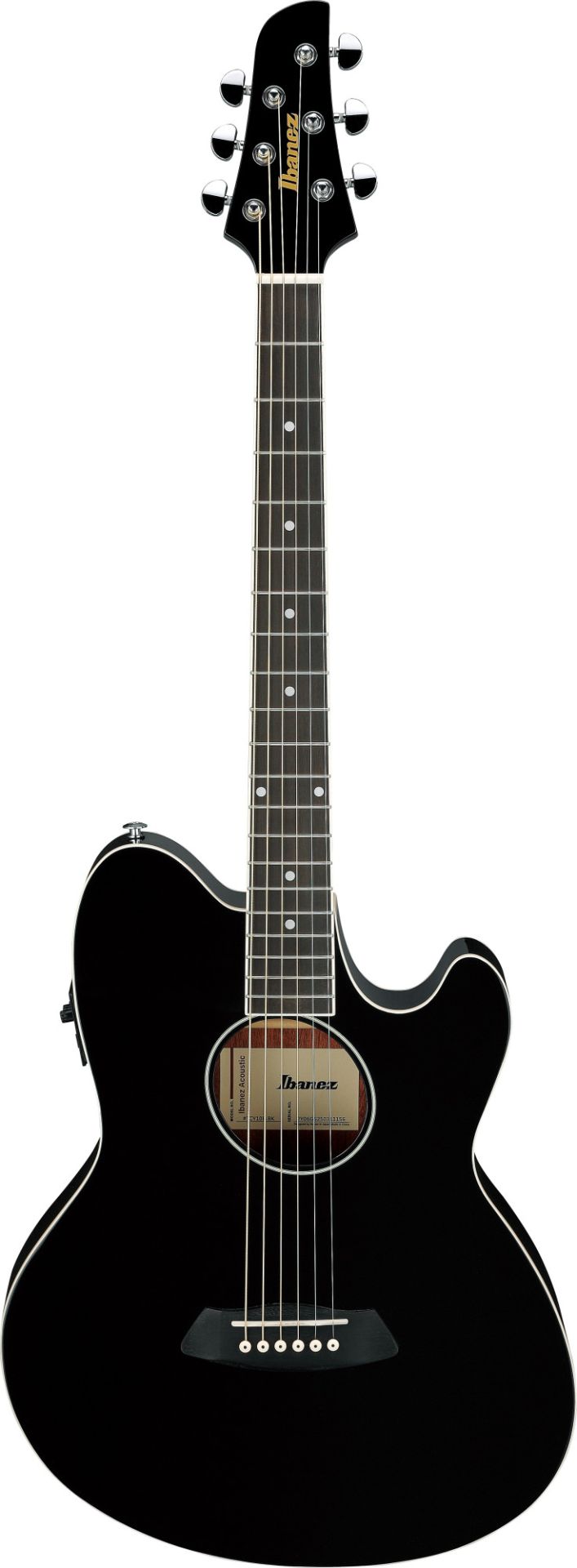 IBANEZ TCY10E BK Talman Westerngitarre Black