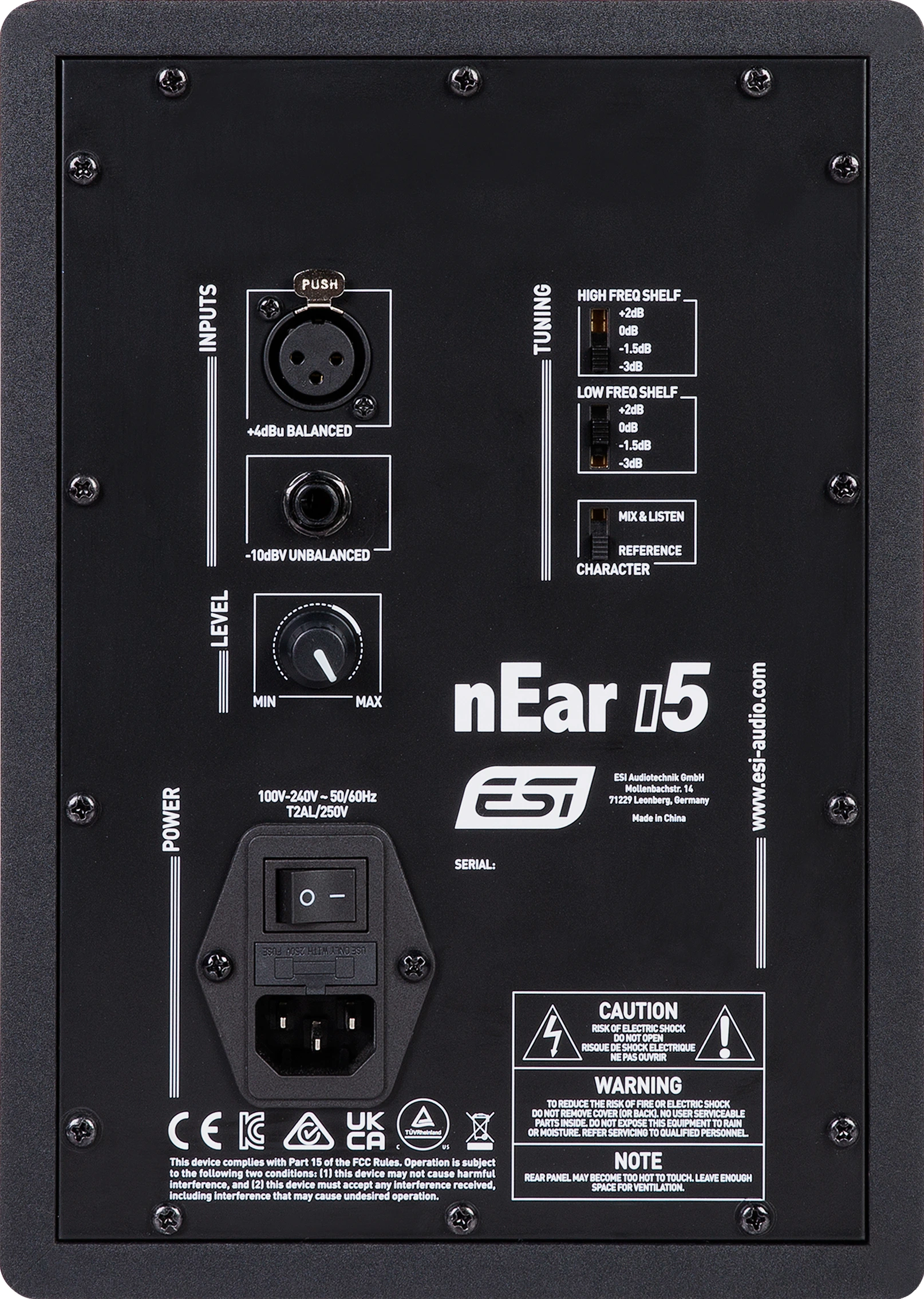 ESI nEar i5 Studiomonitor - Aktiv Monitor