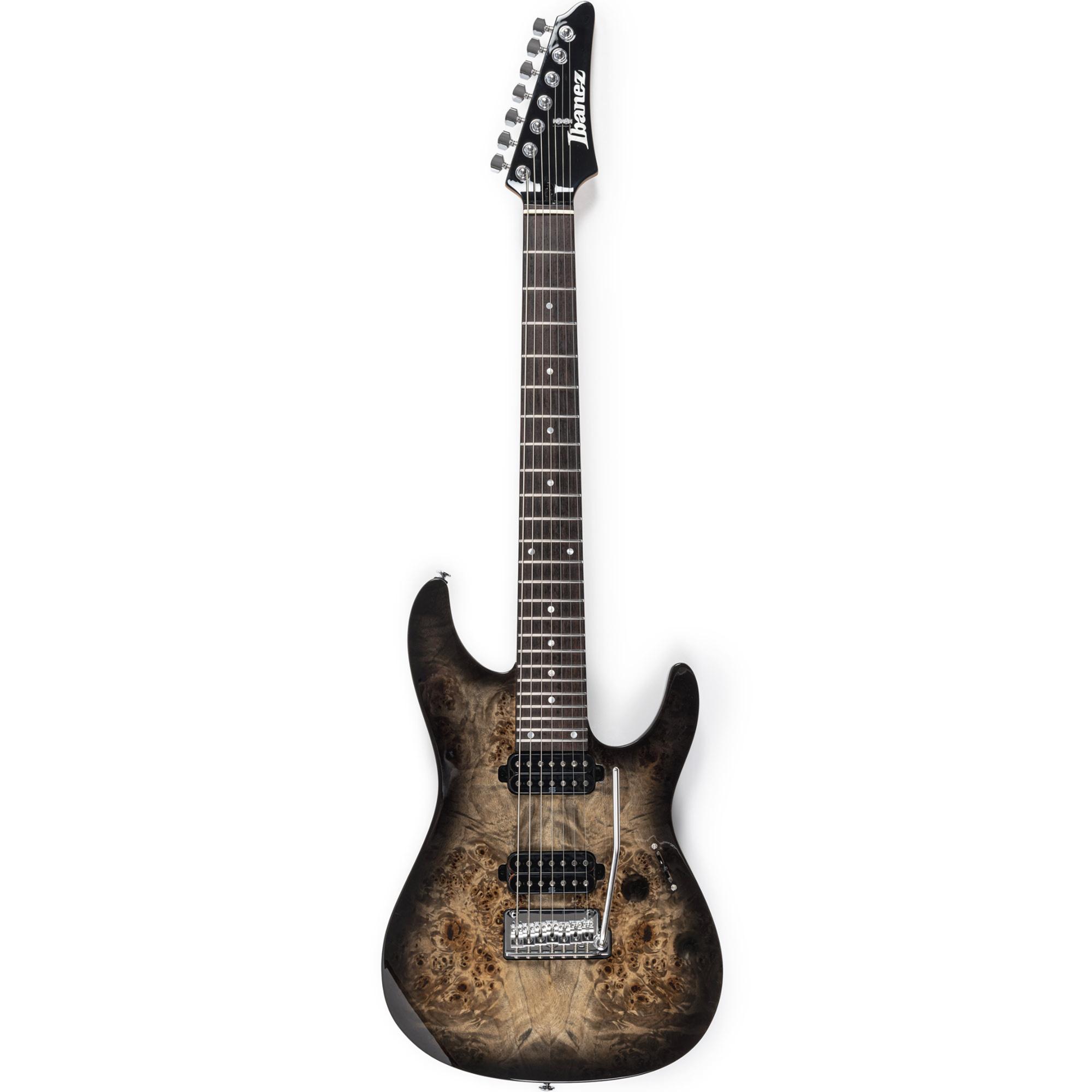 IBANEZ AZ427P1PB-CKB Charcoal Black Burst 7-String E-Gitarre