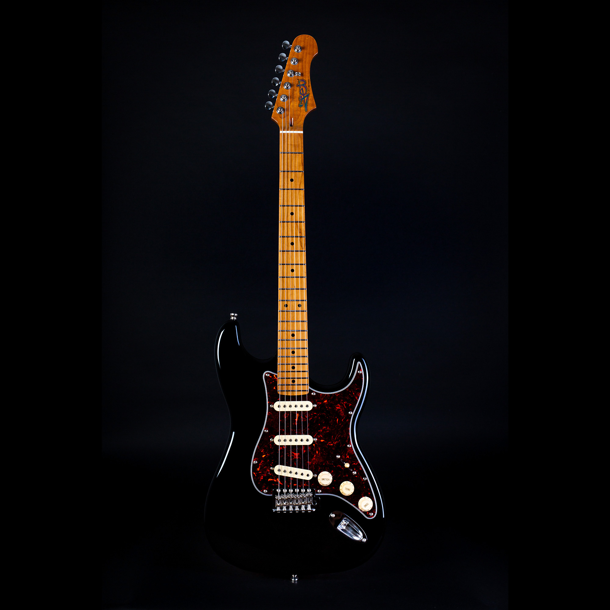 JET Guitars JS300 BK Black E-Gitarre